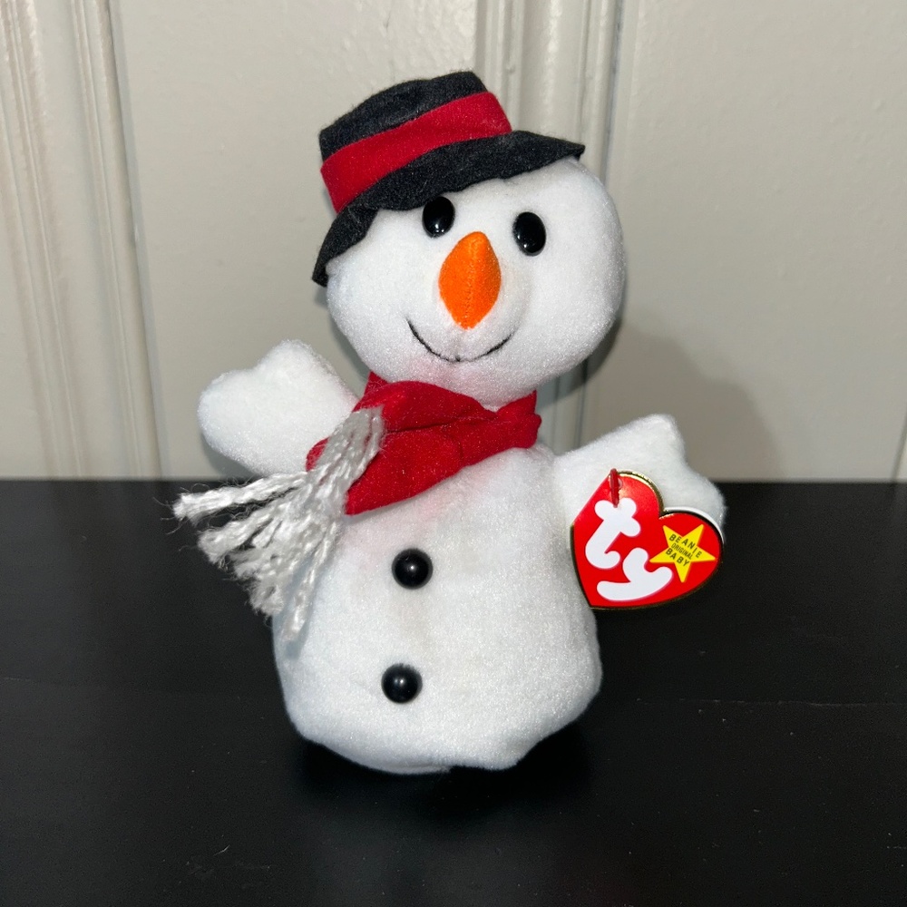 Vintage 1996 Ty Beanie Baby "Snowball" with Tage ERRORS